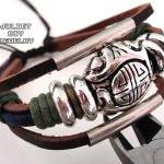 Unisex longevity leather br..