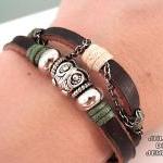 Owl Charm Bracelet Silver ..
