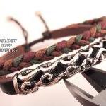 Simple hemp woven leather b..